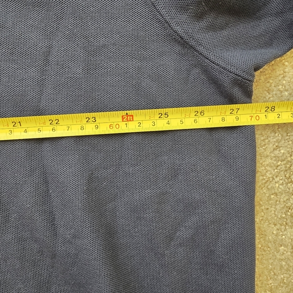 NWT LL Bean Mens Size XXL Reg Premium Double L Polos  SS Navy Blue Cotton - Picture 4 of 5